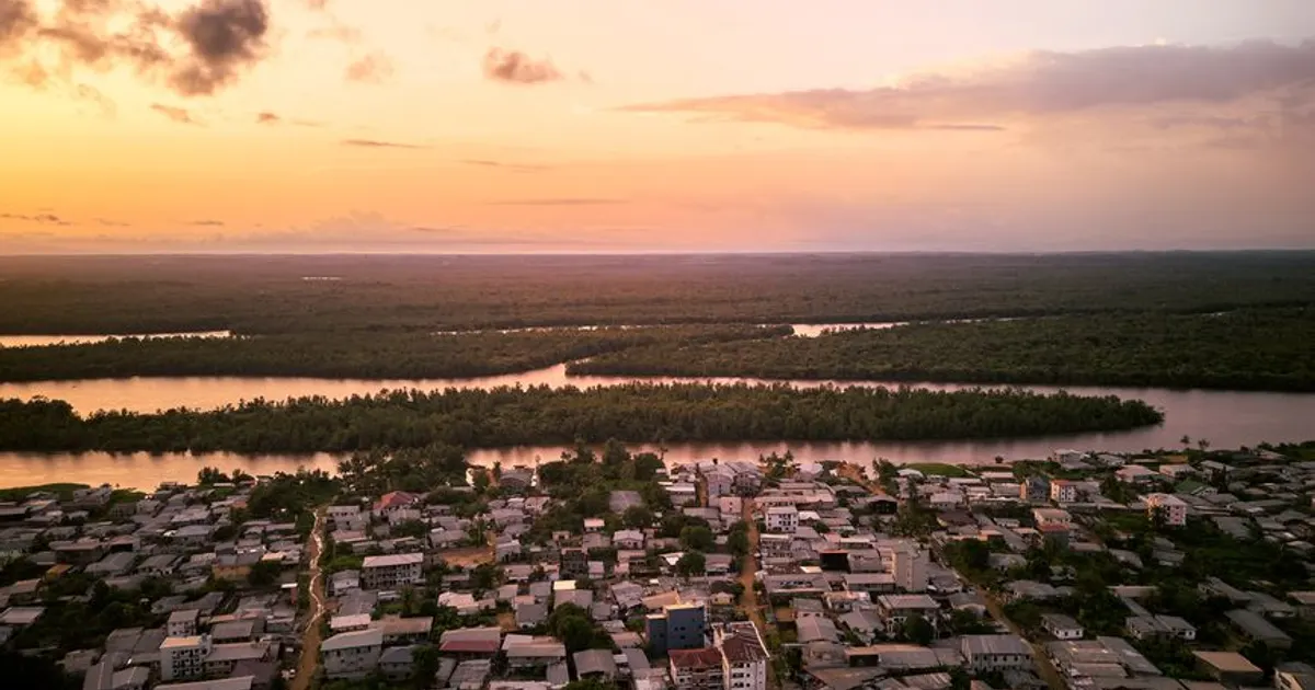 Paysage de Guyane